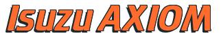 Rendering -Isuzu AXIOM - using Cruiser