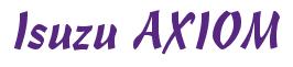 Rendering -Isuzu AXIOM - using Hind