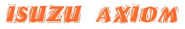 Rendering -Isuzu AXIOM - using Cut Ragged