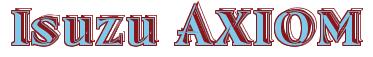 Rendering -Isuzu AXIOM - using Race Chisel