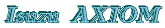 Rendering -Isuzu AXIOM - using Romana