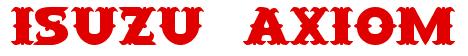 Rendering -Isuzu AXIOM - using Saloon