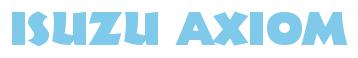 Rendering -Isuzu AXIOM - using Informal