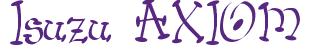 Rendering -Isuzu AXIOM - using Wacko