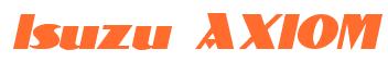 Rendering -Isuzu AXIOM - using Constantine