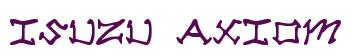Rendering -Isuzu AXIOM - using Rad Zad