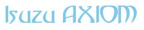 Rendering -Isuzu AXIOM - using Saga
