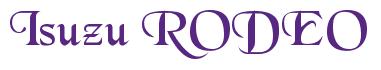 Rendering -Isuzu RODEO - using Black Chancery