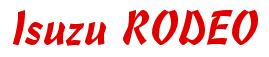 Rendering -Isuzu RODEO - using Hind