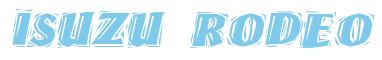 Rendering -Isuzu RODEO - using Cut Ragged