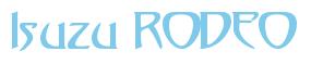 Rendering -Isuzu RODEO - using Saga