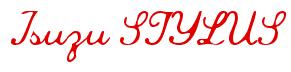 Rendering -Isuzu STYLUS - using Commercial Script