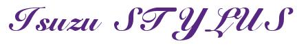 Rendering -Isuzu STYLUS - using Elegant