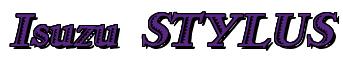 Rendering -Isuzu STYLUS - using Romana