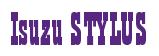 Rendering -Isuzu STYLUS - using Bill Board
