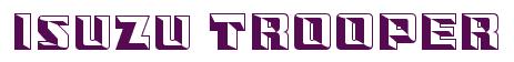 Rendering -Isuzu TROOPER - using Race JLS