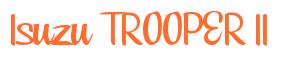 Rendering -Isuzu TROOPER II - using Mr Kleen
