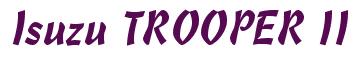 Rendering -Isuzu TROOPER II - using Hind