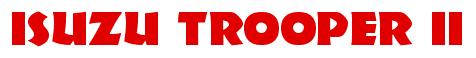 Rendering -Isuzu TROOPER II - using Informal