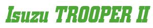 Rendering -Isuzu TROOPER II - using Boroughs