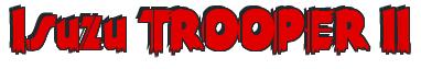 Rendering -Isuzu TROOPER II - using Poster