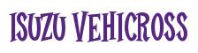 Rendering -Isuzu VEHICROSS - using Cooper Latin
