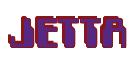 Rendering -JETTA - using Computer Font
