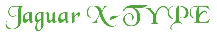Rendering -Jaguar X-TYPE - using Black Chancery