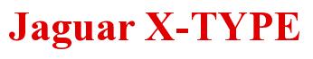Rendering -Jaguar X-TYPE - using Times New Roman Bold