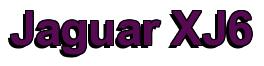 Rendering -Jaguar XJ6 - using Arial Bold