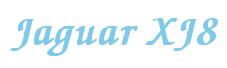 Rendering -Jaguar XJ8 - using Zapf Chancery