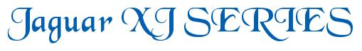 Rendering -Jaguar XJ SERIES - using Black Chancery