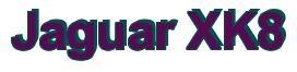 Rendering -Jaguar XK8 - using Arial Bold