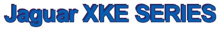 Rendering -Jaguar XKE SERIES - using Arial Bold