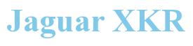 Rendering -Jaguar XKR - using Times New Roman Bold