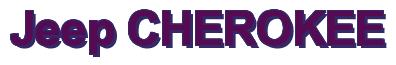 Rendering -Jeep CHEROKEE - using Arial Bold