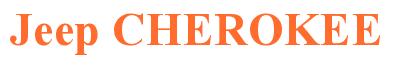 Rendering -Jeep CHEROKEE - using Times New Roman Bold