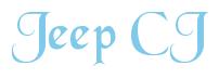 Rendering -Jeep CJ - using Black Chancery