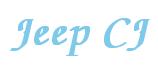 Rendering -Jeep CJ - using Zapf Chancery