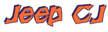 Rendering -Jeep CJ - using Wood Cut