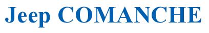 Rendering -Jeep COMANCHE - using Times New Roman Bold
