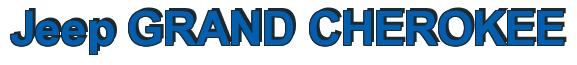 Rendering -Jeep GRAND CHEROKEE - using Arial Bold