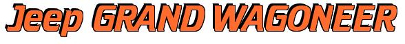 Rendering -Jeep GRAND WAGONEER - using Cruiser