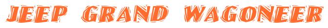 Rendering -Jeep GRAND WAGONEER - using Cut Ragged