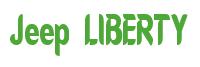Rendering -Jeep LIBERTY - using Callimarker