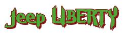Rendering -Jeep LIBERTY - using Grave Digger