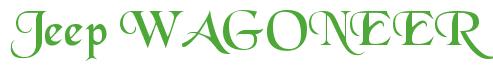 Rendering -Jeep WAGONEER - using Black Chancery