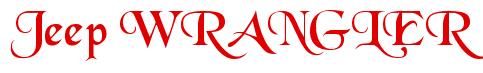 Rendering -Jeep WRANGLER - using Black Chancery