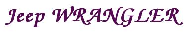 Rendering -Jeep WRANGLER - using Zapf Chancery