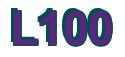 Rendering -L100 - using Arial Bold